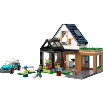 LEGO 60398 City Domek rodzinny i samochód elektryc